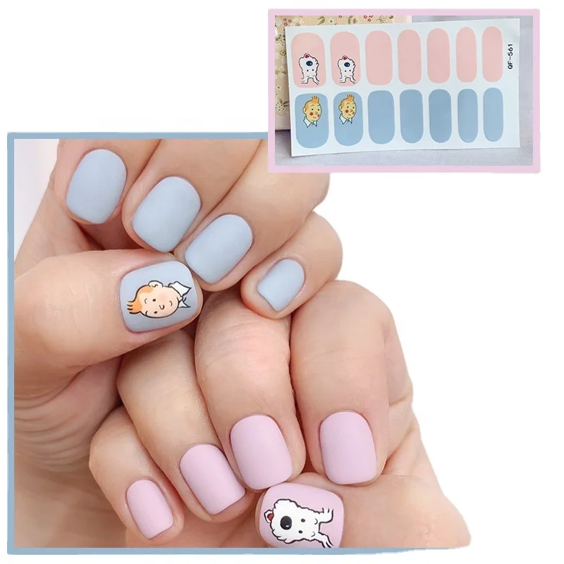 2021 Hot Sale Non-toxic Cartoon Matte Nail Sticker Decals Animals Multi-design DIY Stickers Nail Art Decoration, Multi colors
2021 Hot Sale Non-toxic Cartoon Matte Nail Sticker Decals Animals Multi-design DIY Stickers Nail Art Decoration, Multi colors