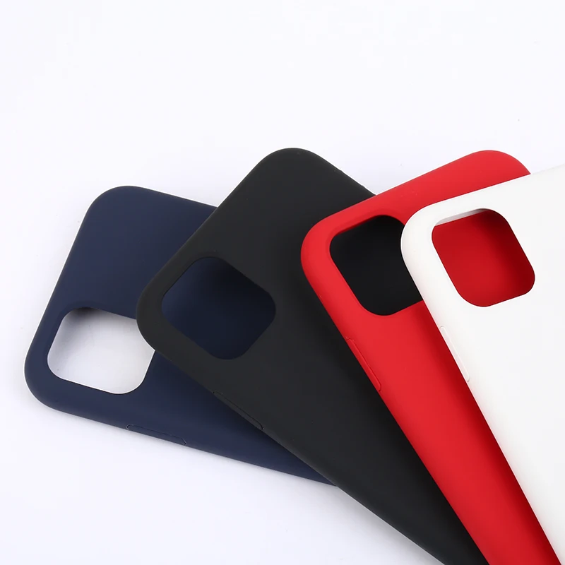 2019 cell phone Cover For iphone 11 silicon case soft touch with candy color for iphone 11 case.jpg