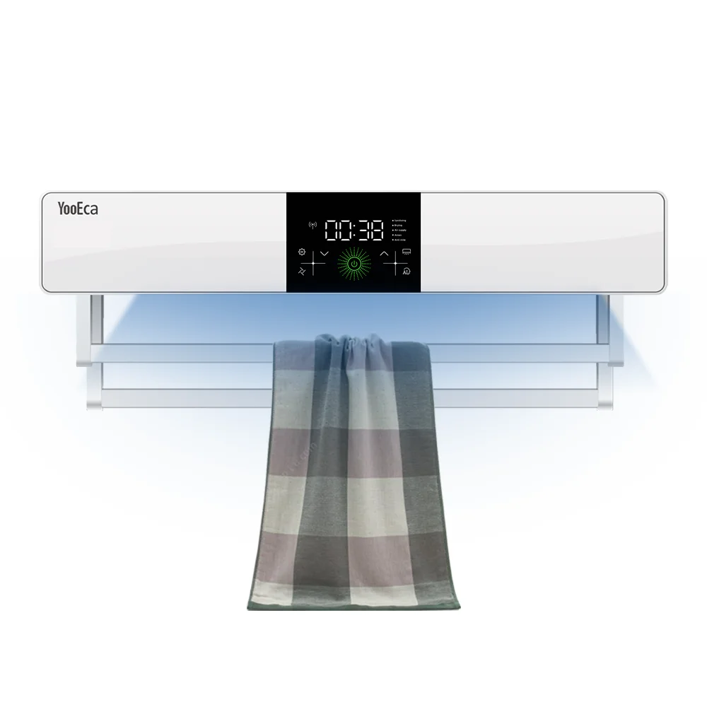 Bathroom accessories intelligent UV disinfection electric towel drying rack
Bathroom accessories intelligent UV disinfection electric towel drying rack