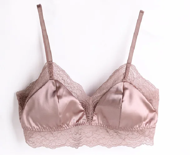 new thin seamless Breathable women's silk Bralette French sexy lace Wire free tube top Bra, White, black, brown
new thin seamless Breathable women's silk Bralette French sexy lace Wire free tube top Bra, White, black, brown