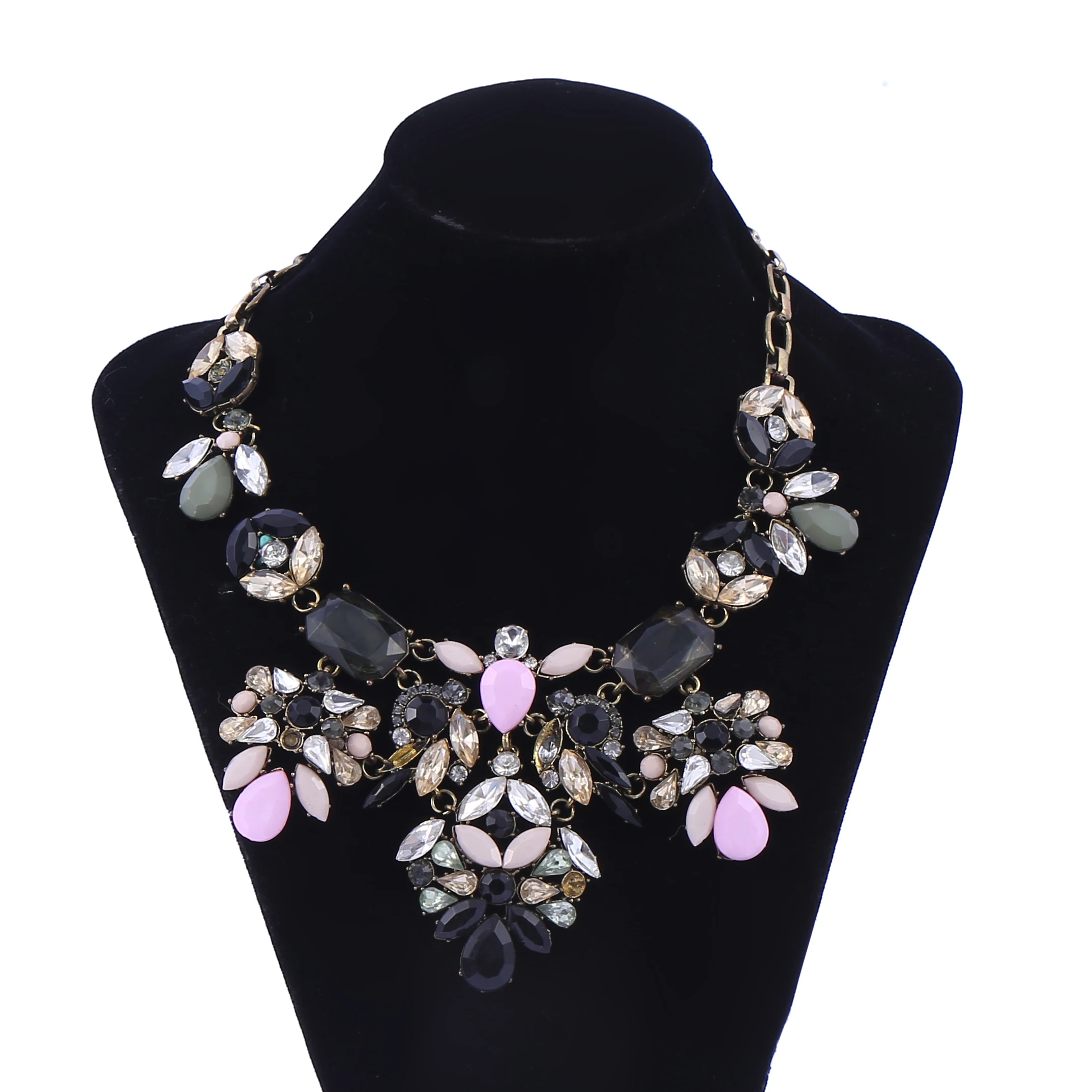 2021 Custom Necklace Jewelry Wedding Bohemia Crystal Turquoise Necklaces, Gold color
2021 Custom Necklace Jewelry Wedding Bohemia Crystal Turquoise Necklaces, Gold color