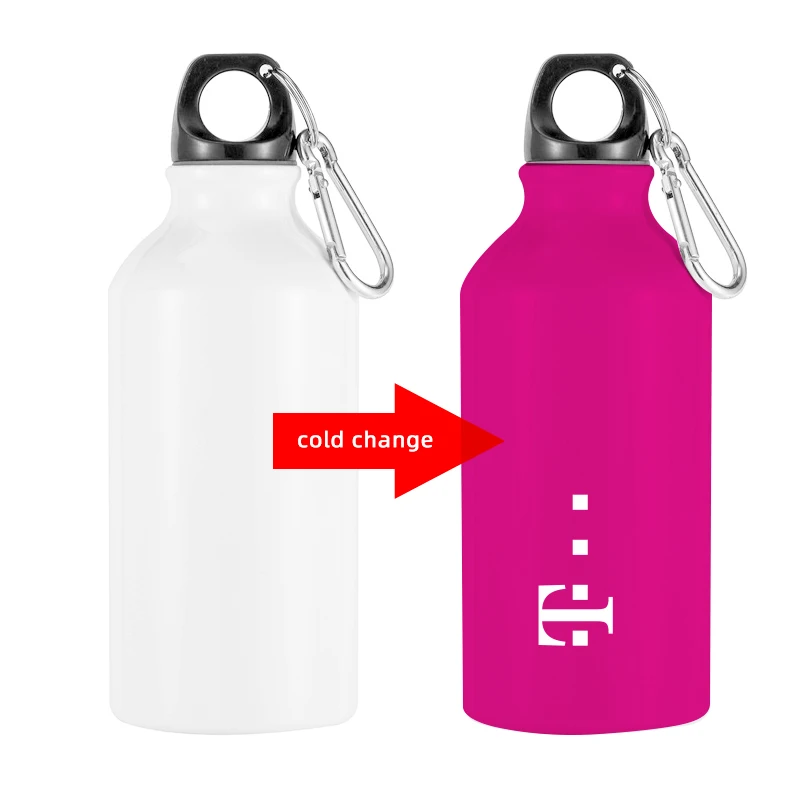 Aluminum single wall color changing water bottle customized cold change water bottle, Changing color
Aluminum single wall color changing water bottle customized cold change water bottle, Changing color