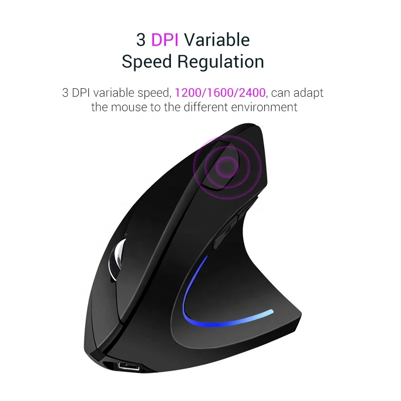 2.4G Wireless Right Handed Mouse USB Wireless Vertical Charging Functional Mice For Gaming Laptop Desktop, Black
2.4G Wireless Right Handed Mouse USB Wireless Vertical Charging Functional Mice For Gaming Laptop Desktop, Black