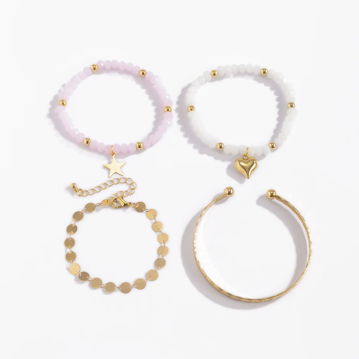 Simple Personality Geometric Star Beaded Bracelet Female Multi-Element Mix Match Crystal Jewelry Multilayer Bracelet
Simple Personality Geometric Star Beaded Bracelet Female Multi-Element Mix Match Crystal Jewelry Multilayer Bracelet