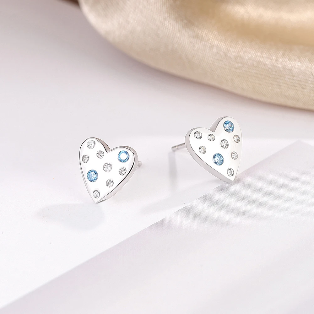 2021 925 Sterling Silver Heart Crystal Gemstone Stud Earrings 18k New Fashion Gold Plated Jewelry For Women, Picture
2021 925 Sterling Silver Heart Crystal Gemstone Stud Earrings 18k New Fashion Gold Plated Jewelry For Women, Picture