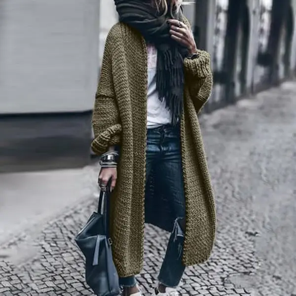 Cardigan Long Knitted Sweater Coat Women New Solid Open Stitch Casual Jumper Jacket Female Invierno New Loose Overcoat Mujer 5XL
Cardigan Long Knitted Sweater Coat Women New Solid Open Stitch Casual Jumper Jacket Female Invierno New Loose Overcoat Mujer 5XL
