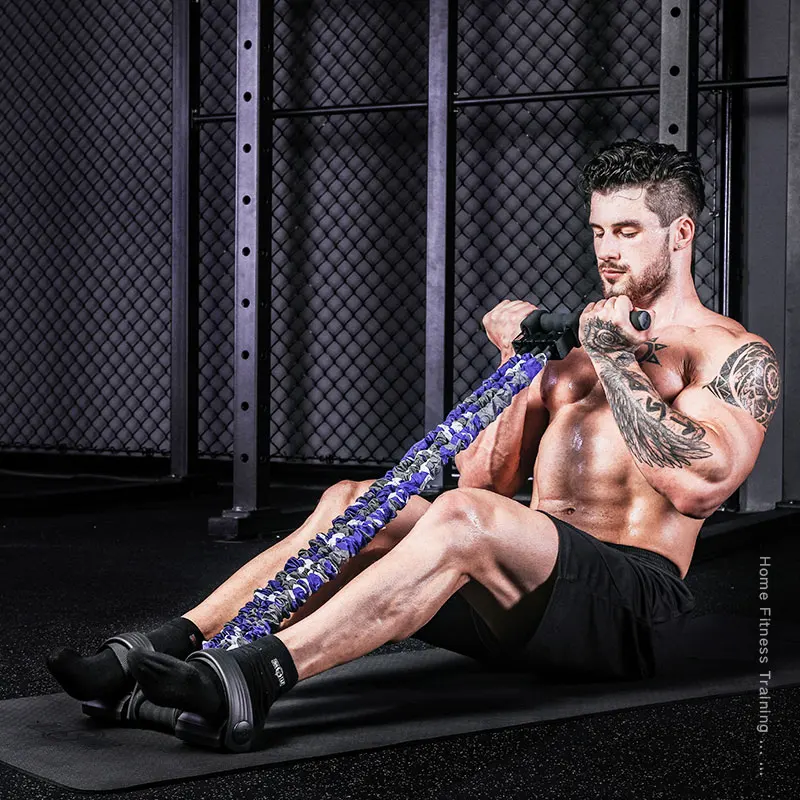 Multi-function Fitness Pull Rope for Arm Leg Back Butt Waist Shoulder Thigh Abdomen Exerciser Stretching, Camo pink /camo red/camo blue/camo green/ camo brown
Multi-function Fitness Pull Rope for Arm Leg Back Butt Waist Shoulder Thigh Abdomen Exerciser Stretching, Camo pink /camo red/camo blue/camo green/ camo brown