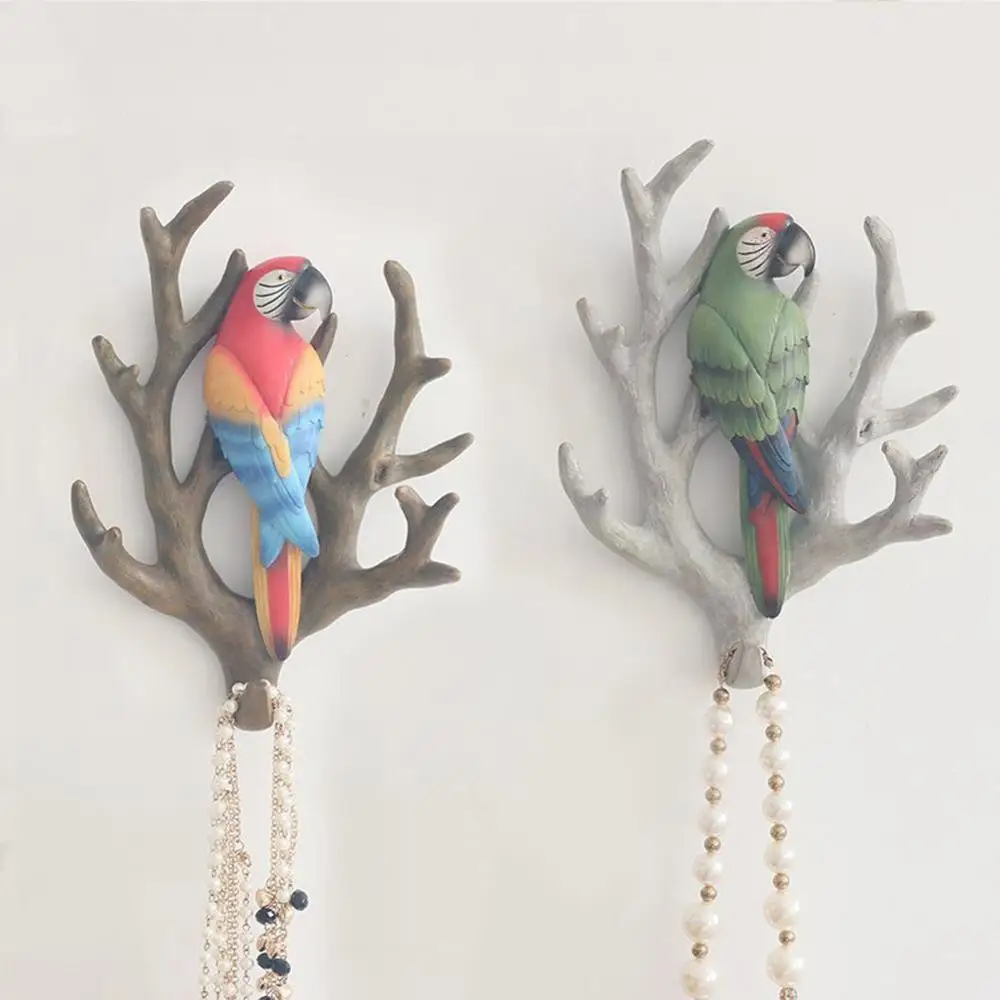Durable Resin Hanger Organizer Creative 3D Parrot Hanging Wall Decor Clothes Key Hats Bag Holders Decorative Hooks
Durable Resin Hanger Organizer Creative 3D Parrot Hanging Wall Decor Clothes Key Hats Bag Holders Decorative Hooks