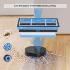 Bagotte BG700 China OEM App Wifi Cleaning i Robot Buy Ecovacs Automatic Mop Robotic Vacuum Cleaner Sweeping Robot