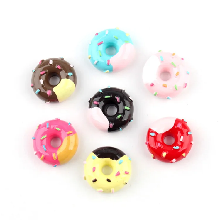 hot sale bulk stock wholesale price flatback round simulation resin doughnut cabochons for fake food craft
hot sale bulk stock wholesale price flatback round simulation resin doughnut cabochons for fake food craft