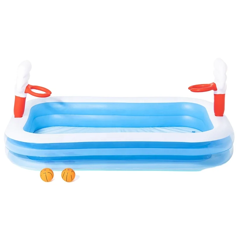 Authentic family swimming pool inflatable bath paddling pool children's basketball toy ocean ball pool 54122, Color box
Authentic family swimming pool inflatable bath paddling pool children's basketball toy ocean ball pool 54122, Color box