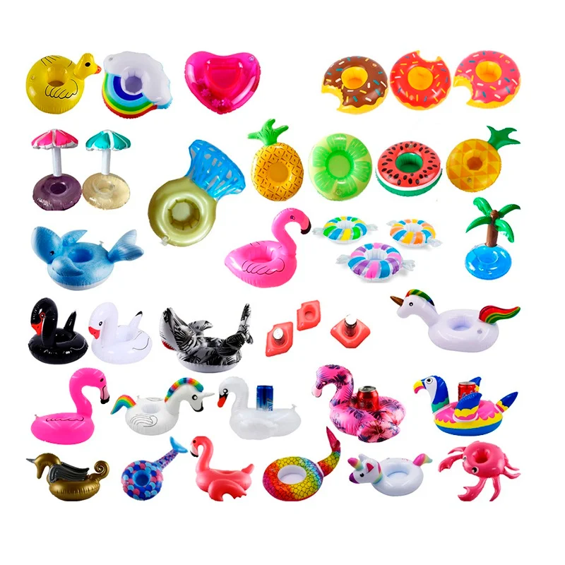 Custom PVC inflatable coaster of Flamingo fruit bathing inflatable spa cup holder, Optional
Custom PVC inflatable coaster of Flamingo fruit bathing inflatable spa cup holder, Optional