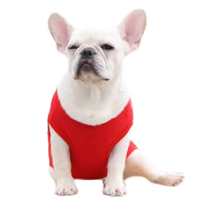 Wholesale Factory Prices Cotton Summer Comfortable Pet T-shirt Cloth Pet Clothes For Sales, Customized color
Wholesale Factory Prices Cotton Summer Comfortable Pet T-shirt Cloth Pet Clothes For Sales, Customized color