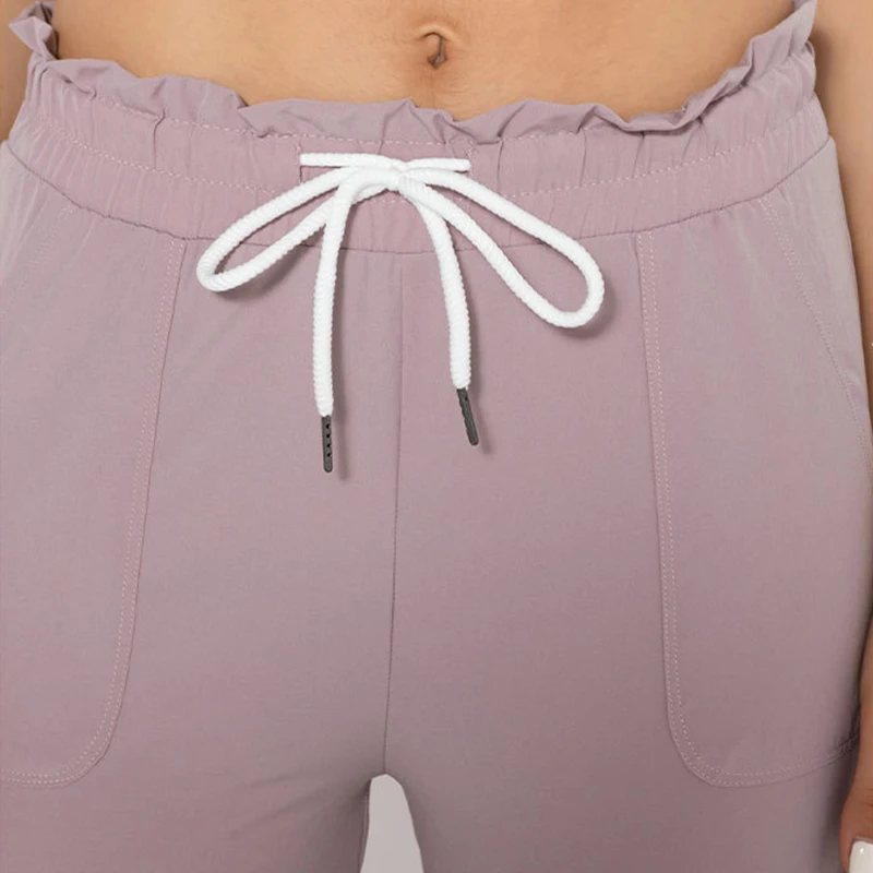 Outdoor running loose elastic waist sweatpants 2021 fall new quick-drying stretch women's fitness yoga pants
Outdoor running loose elastic waist sweatpants 2021 fall new quick-drying stretch women's fitness yoga pants