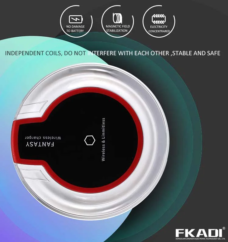 Universal gift promotion QI K9 wireless charger New Ultra-Thin 5W Wireless Charging for iPhone, Black white
Universal gift promotion QI K9 wireless charger New Ultra-Thin 5W Wireless Charging for iPhone, Black white