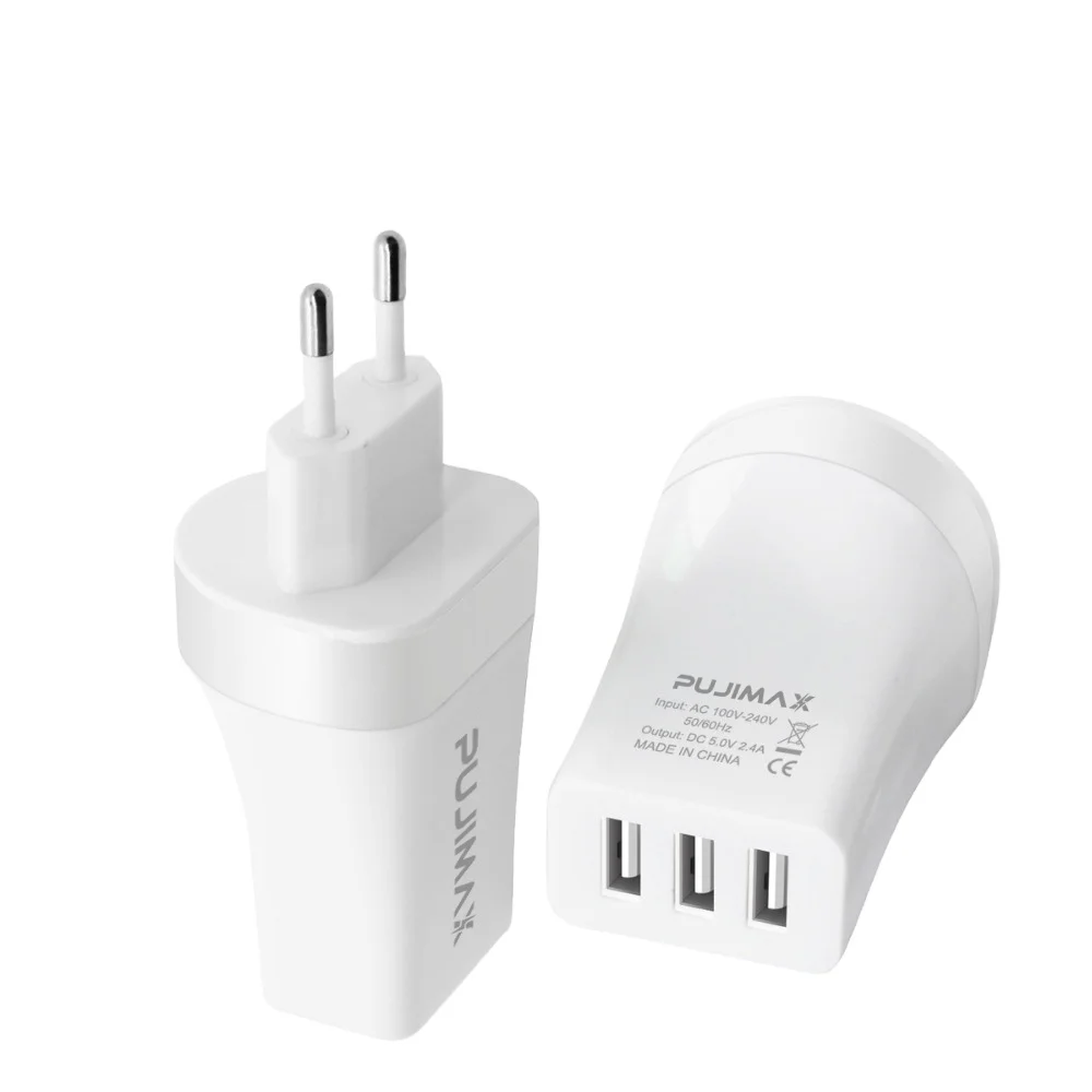 Wholesale 3 USB Fast Charging Travel Adapter EU/US/UK Wall Fast Charger Portable Mobile Phone Chargers, White /black
Wholesale 3 USB Fast Charging Travel Adapter EU/US/UK Wall Fast Charger Portable Mobile Phone Chargers, White /black