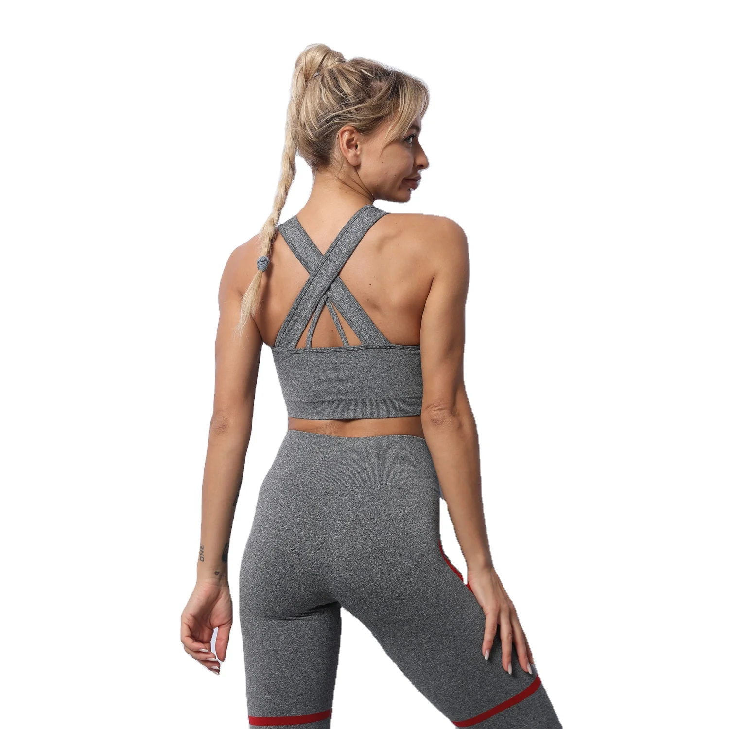 2piece set wholesale fitness clothing & yoga wear sexy seamless high waist woman yoga pants leggings yoga sets fitness women
2piece set wholesale fitness clothing & yoga wear sexy seamless high waist woman yoga pants leggings yoga sets fitness women