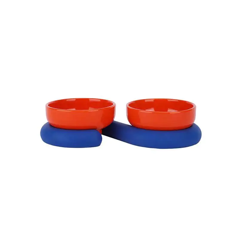 New Pet Product Wholesale Luxury Ceramic Double Pet Bowls Dog Water Food Bowl Feeding Bowls For Pet, White
New Pet Product Wholesale Luxury Ceramic Double Pet Bowls Dog Water Food Bowl Feeding Bowls For Pet, White