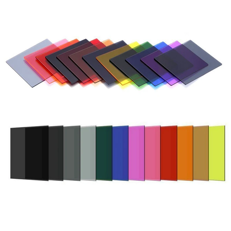 square Filters full color filters / Graduated color filers for Cokin P 
square Filters full color filters / Graduated color filers for Cokin P
