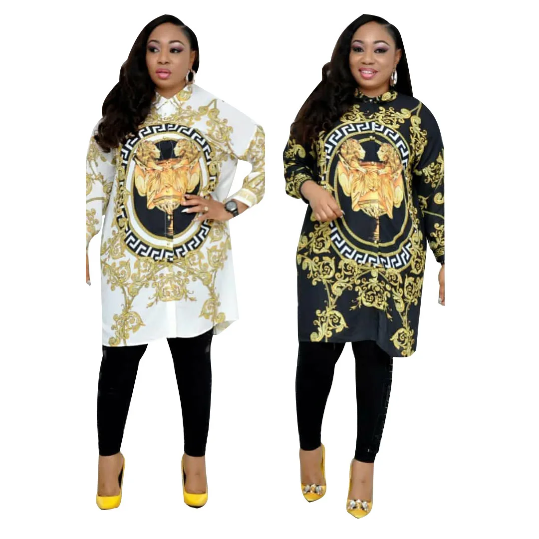 Hot Selling Lady Printed Loose Ladies Shirt Dress Long Sleeve Women Clothing Lady Fashion t shirt Dress, Customized color
Hot Selling Lady Printed Loose Ladies Shirt Dress Long Sleeve Women Clothing Lady Fashion t shirt Dress, Customized color