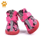 Dog Shoes Dogsshoes JML New Design Red Dog Shoes For Summer Mesh Leather Dog Booties