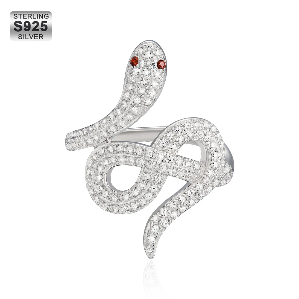 KRKC Brand Design Dainty Colorful Gemstone White Gold Plated Jewelry Rings for Women 2021 Customized Unique Silver Snake Ring
KRKC Brand Design Dainty Colorful Gemstone White Gold Plated Jewelry Rings for Women 2021 Customized Unique Silver Snake Ring