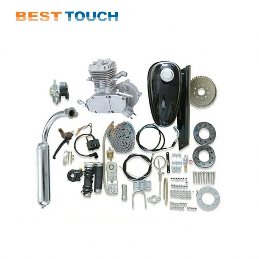 48Cc 50Cc 60Cc 66Cc/80Cc Gasoline Engine Motor Bicycle Engine Kit 80Cc, Silver, black
48Cc 50Cc 60Cc 66Cc/80Cc Gasoline Engine Motor Bicycle Engine Kit 80Cc, Silver, black