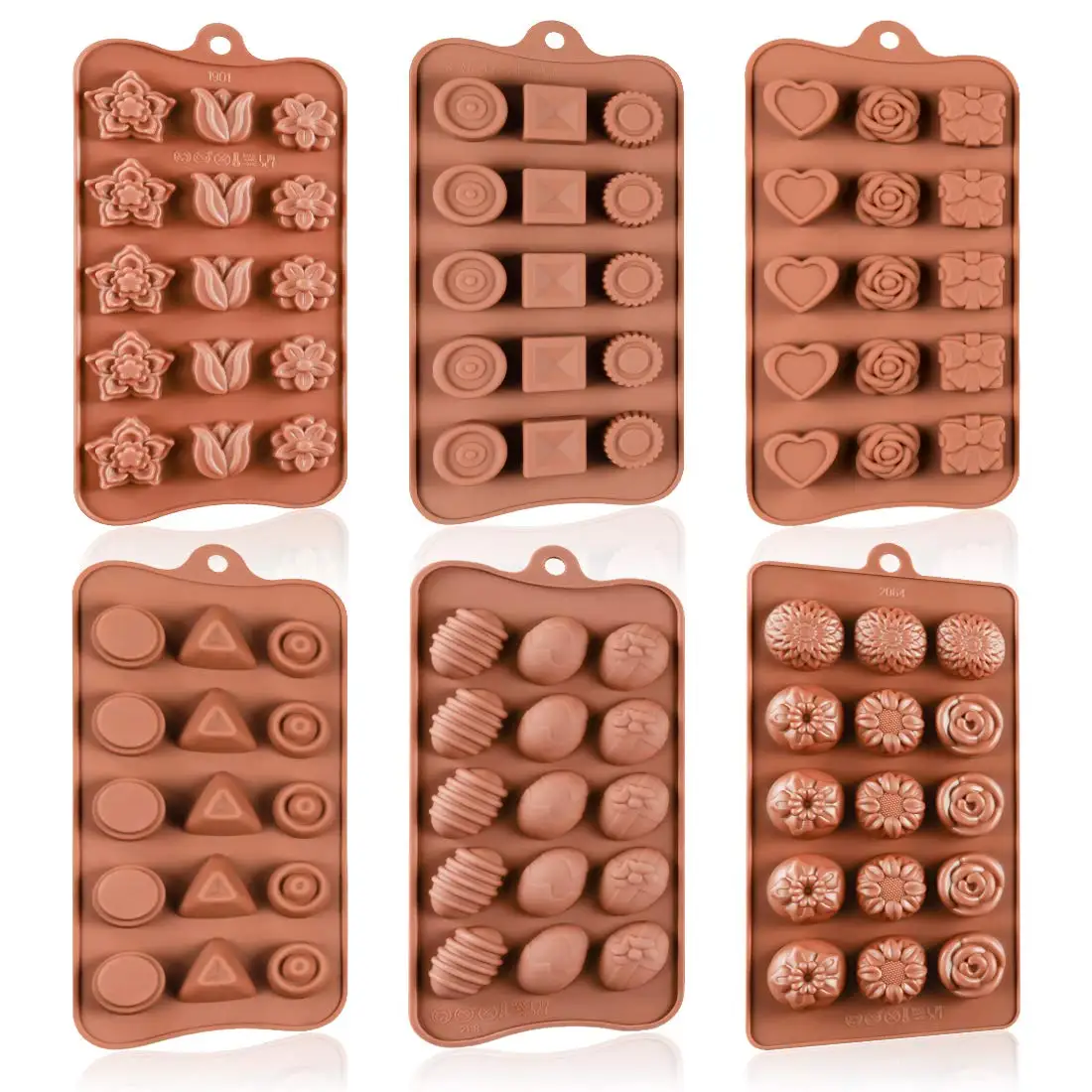 15 Cavity Rose Flower Shaped Silicone Chocolate Mold Candy Jelly Soap Mold Baking mould
15 Cavity Rose Flower Shaped Silicone Chocolate Mold Candy Jelly Soap Mold Baking mould