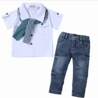 Costume Designer Clothes for Toddler Boys Casual T-Shirt+Scarf+Jeans 3pc Baby Boy Clothes Baby Clothing Set Summer
Costume Designer Clothes for Toddler Boys Casual T-Shirt+Scarf+Jeans 3pc Baby Boy Clothes Baby Clothing Set Summer