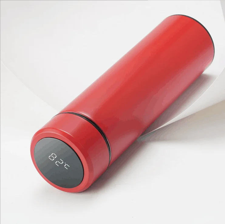 500ml smart water bottle 304 steel thermos cup with temperature display lid, Pink, black, white, red, gold,white
500ml smart water bottle 304 steel thermos cup with temperature display lid, Pink, black, white, red, gold,white
