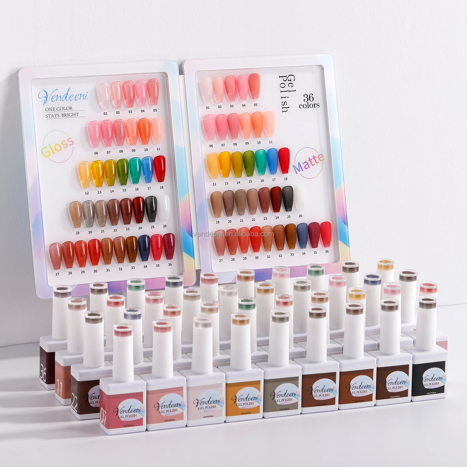Vendeeni Salon Art Design Nail Manicure Gel Polish Set Long Lasting 36 Colors Varnish Custom Private Label Full Color Gel
Vendeeni Salon Art Design Nail Manicure Gel Polish Set Long Lasting 36 Colors Varnish Custom Private Label Full Color Gel