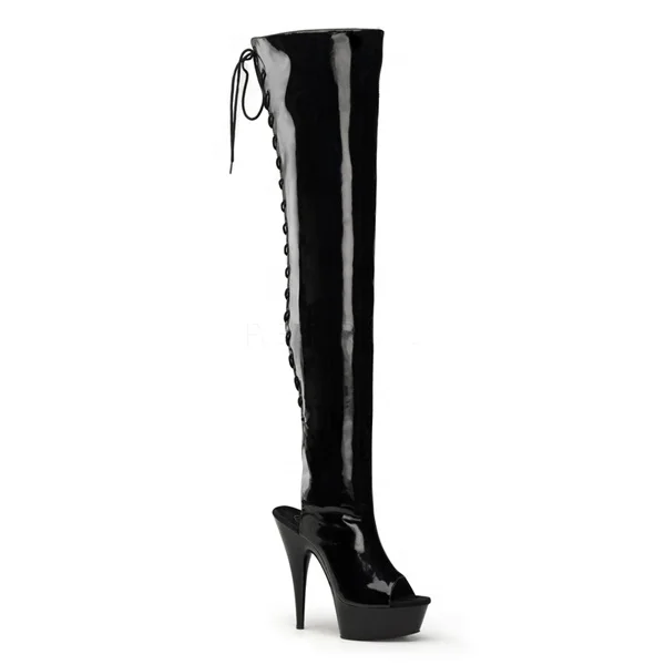 15cm high boots with knee-high boots clubs Cosplay pole dancing shoes boots After fine hairtail mouth high knee-high boots
15cm high boots with knee-high boots clubs Cosplay pole dancing shoes boots After fine hairtail mouth high knee-high boots