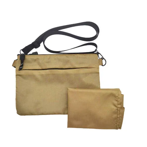 Japan style customized logo polyester foldable Eco shopping bag in shoulder bag, Yellow
Japan style customized logo polyester foldable Eco shopping bag in shoulder bag, Yellow