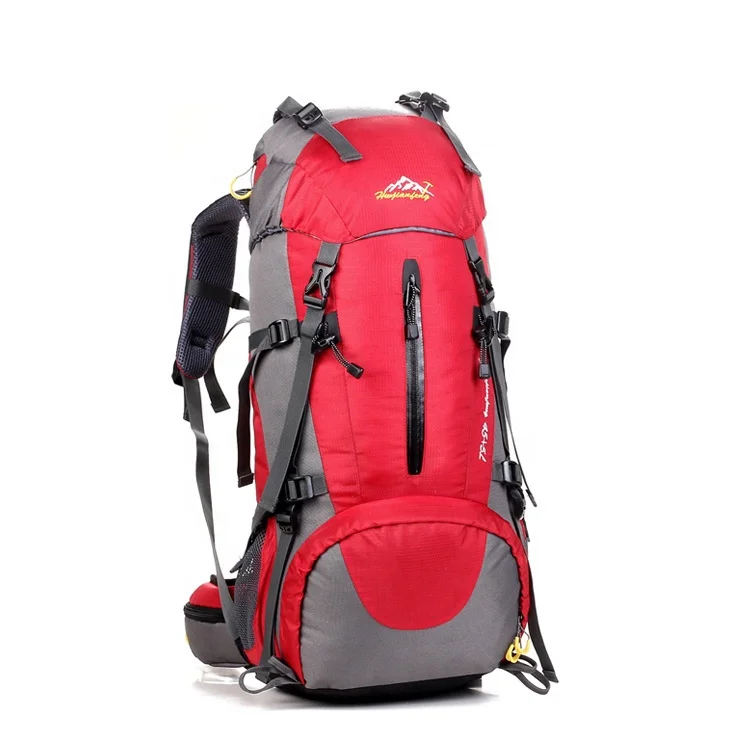 New arrival 45L travelling watertightness polyester camping woman's shoulder bag rucksack, Customized
New arrival 45L travelling watertightness polyester camping woman's shoulder bag rucksack, Customized