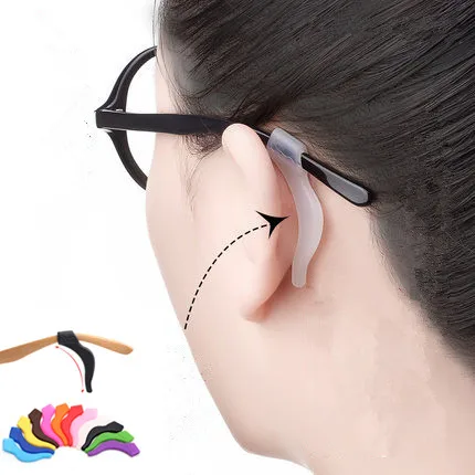Silicone Premium Grade Comfortable Silicone Anti-Slip Holder for Glasses, Ear Hook, Eyeglass Temple Tip
Silicone Premium Grade Comfortable Silicone Anti-Slip Holder for Glasses, Ear Hook, Eyeglass Temple Tip