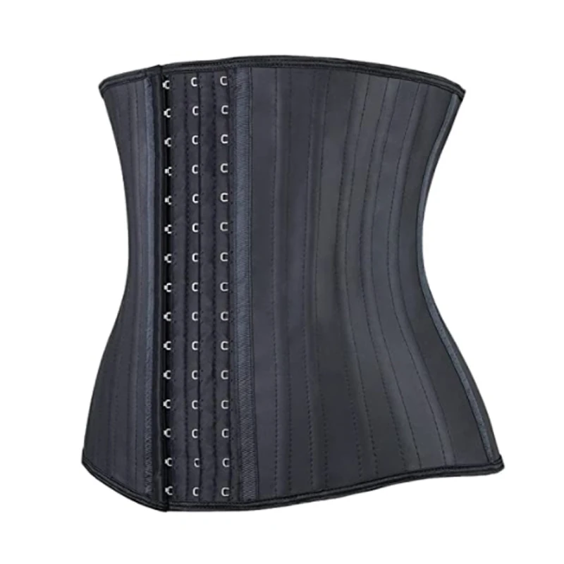 Corset Fitness Body Shaper Latex Waist Trimmer Slimming Belt Corsets 11.6 inch 25 Steel Bone Waist Trainer for women, Black/skin
Corset Fitness Body Shaper Latex Waist Trimmer Slimming Belt Corsets 11.6 inch 25 Steel Bone Waist Trainer for women, Black/skin