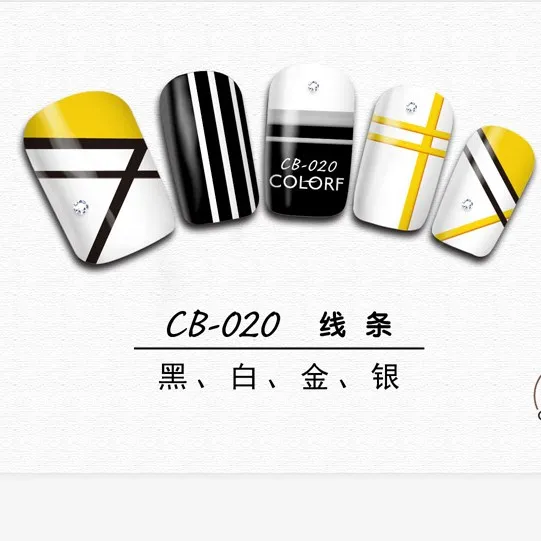 CB020-29 Wholesale Curve Stripe Lines Adhesive Striping Tape gel Nail Sticker, As picture show
CB020-29 Wholesale Curve Stripe Lines Adhesive Striping Tape gel Nail Sticker, As picture show
