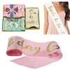 high quality birthday Party Ribbon Sashes, Bachelorette Party Supplies