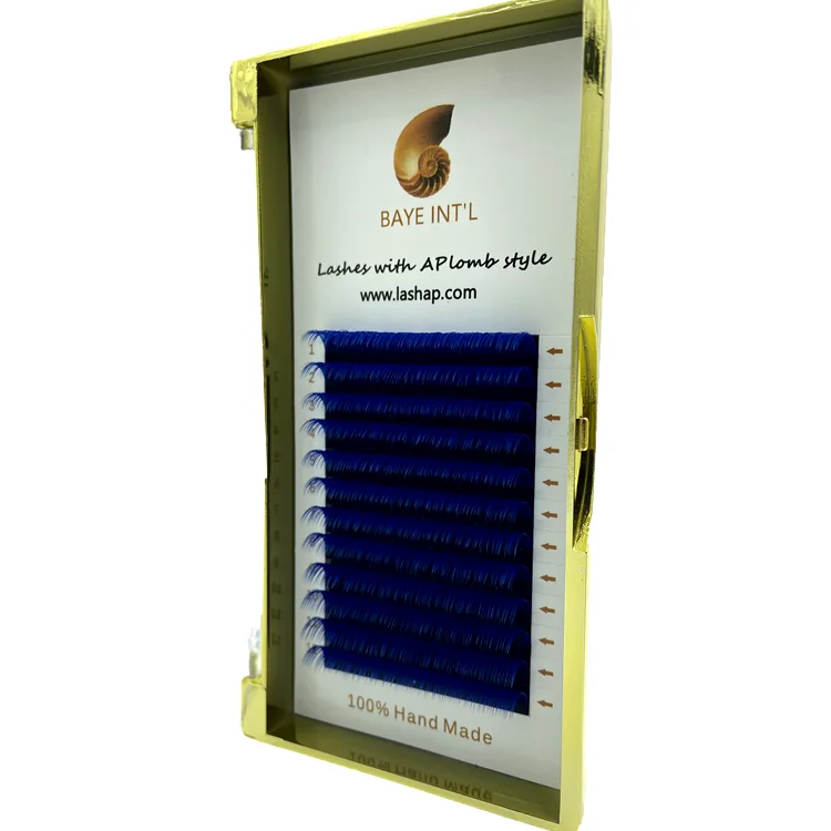 New Blue Eyelash Individual Colored Volume Lashes Faux Eyelash Extensions lashes tray private label natural eyelash extension
New Blue Eyelash Individual Colored Volume Lashes Faux Eyelash Extensions lashes tray private label natural eyelash extension