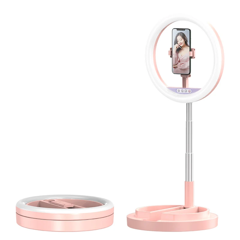 MJ01 Unique Anti-blue light Eye Protection 360 Spin Pink Rotation 12 inch Ring Light for Phone Selfie Makeup
MJ01 Unique Anti-blue light Eye Protection 360 Spin Pink Rotation 12 inch Ring Light for Phone Selfie Makeup