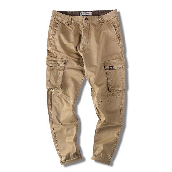 Cotton multi-pocket tooling trousers washed rough retro old style stretch European and American skateboard pants, Shown
Cotton multi-pocket tooling trousers washed rough retro old style stretch European and American skateboard pants, Shown