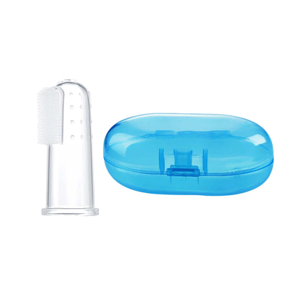 Baby Finger Toothbrush Thermostability Transparent Soft Bristle Eco-Friendly Silicone Finger Toothbrush Baby, Customized color
Baby Finger Toothbrush Thermostability Transparent Soft Bristle Eco-Friendly Silicone Finger Toothbrush Baby, Customized color