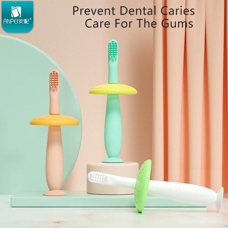 Hot - Selling OEM Baby Childran Infant Training Silicone Toothbrush Without Packaging
Hot - Selling OEM Baby Childran Infant Training Silicone Toothbrush Without Packaging