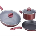 Hot Sale Nonstick Aluminum Kitchen Induction Cooking Pots and Pans Cookware Sets