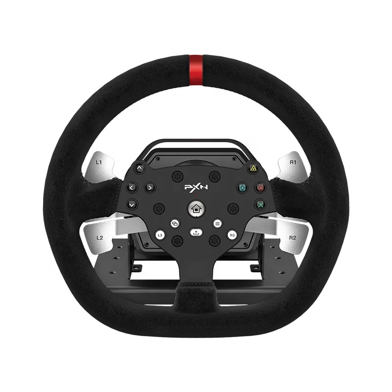PXN V10 Gaming Racing Steering Wheel 900 Degree Steering Wheel With Pedal And Gear Stick For PS3 PS4 XBoxone Switch PC, Black
PXN V10 Gaming Racing Steering Wheel 900 Degree Steering Wheel With Pedal And Gear Stick For PS3 PS4 XBoxone Switch PC, Black