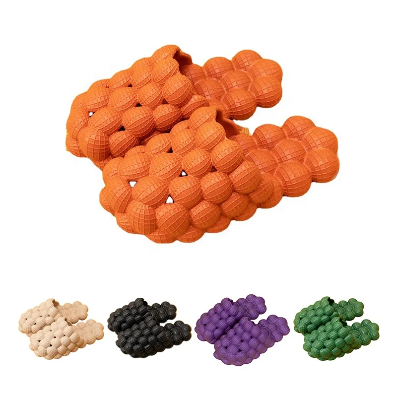 Wholesale Chinelo Unisex Summer Fashion Massage Indoor Eva Slippers For Women'S Bubble Slippers, Flesh-colored,black,purple,green,caramel
Wholesale Chinelo Unisex Summer Fashion Massage Indoor Eva Slippers For Women'S Bubble Slippers, Flesh-colored,black,purple,green,caramel