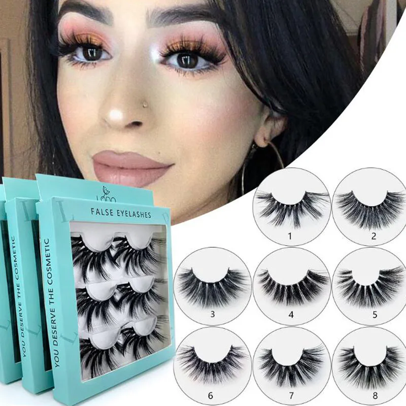 3D Real Mink Fur Eyelash Cruelty Free Beauty Private Label False Lashes, Natural black mink eyelashes
3D Real Mink Fur Eyelash Cruelty Free Beauty Private Label False Lashes, Natural black mink eyelashes