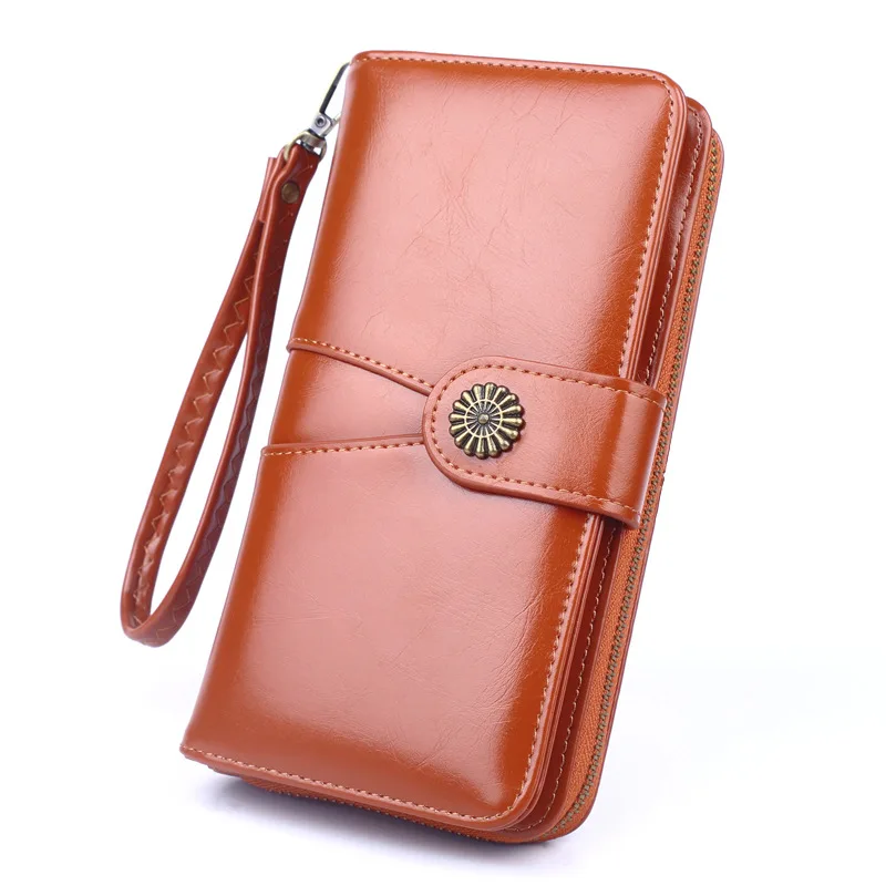 Women Leather Long Wristlet Wallet Fashion 2021 Latest Design Ladies Wallet, Customized color
Women Leather Long Wristlet Wallet Fashion 2021 Latest Design Ladies Wallet, Customized color