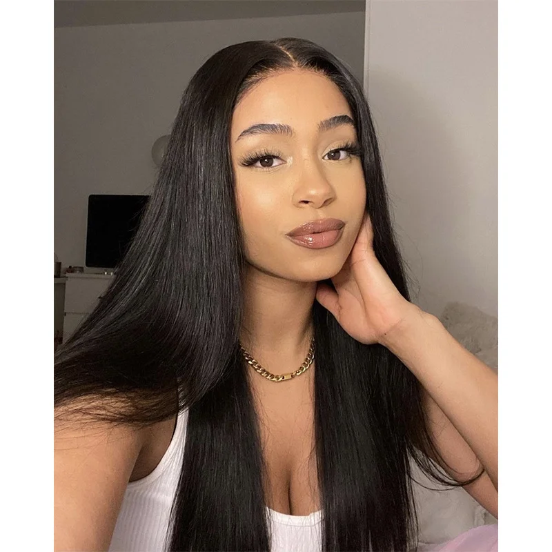 Bone Straight Brazilian Human Hair Lace Front Wig Remy HD lace Wigs Natural Human Hair Wigs For Black Women
Bone Straight Brazilian Human Hair Lace Front Wig Remy HD lace Wigs Natural Human Hair Wigs For Black Women