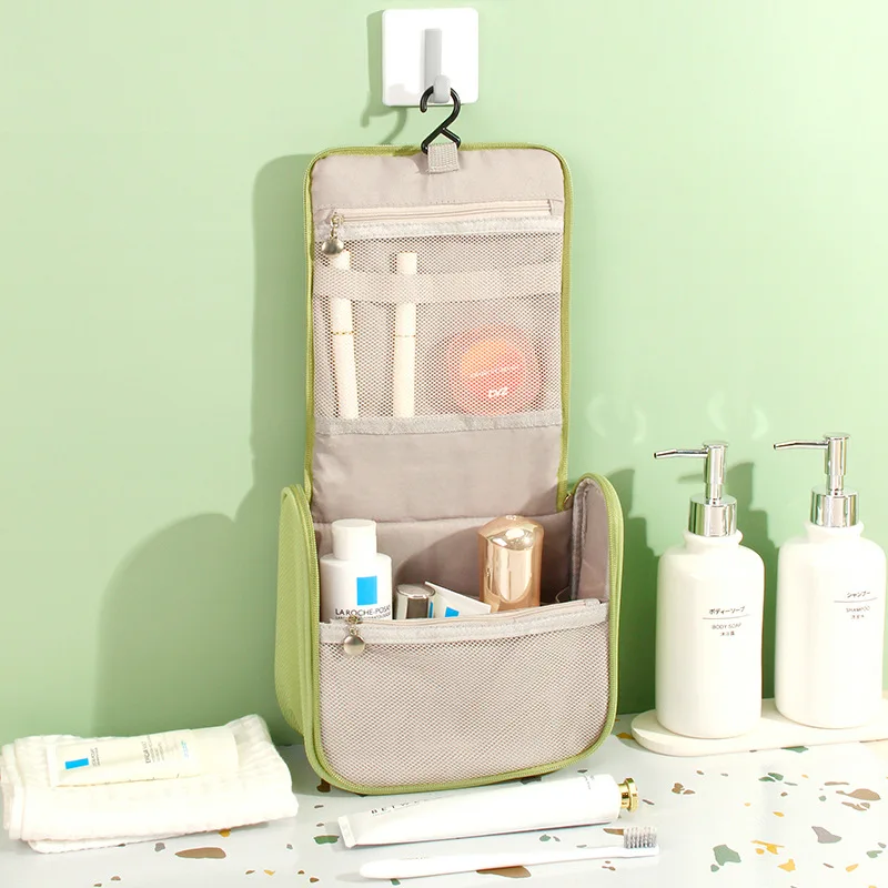 New Portable Fashion Travel Cosmetic Make up Bag Pouch Portable Large-Capacity Hanging Multi-Function Women Wash Makeup Bag
New Portable Fashion Travel Cosmetic Make up Bag Pouch Portable Large-Capacity Hanging Multi-Function Women Wash Makeup Bag